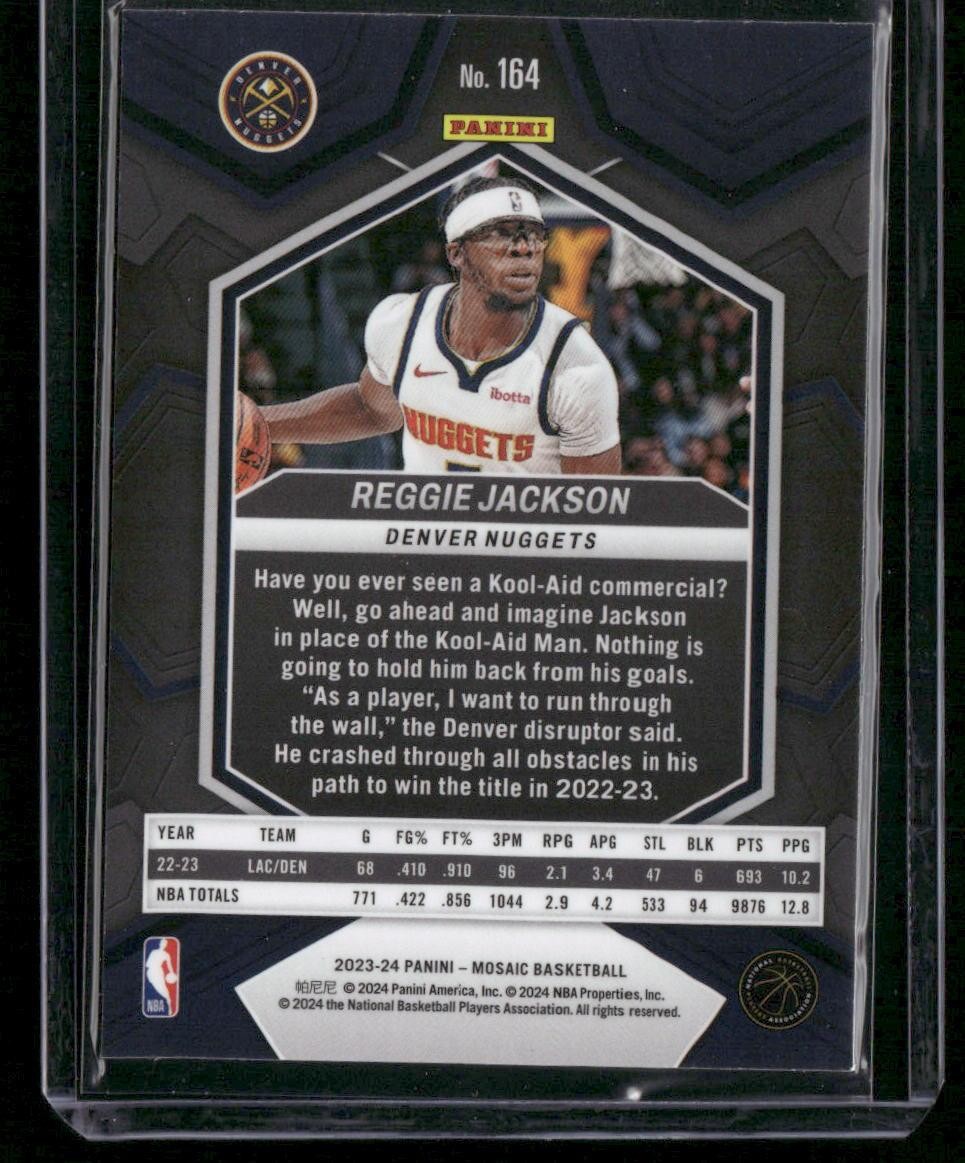 2023-24 Panini Mosaic #164 Reggie Jackson