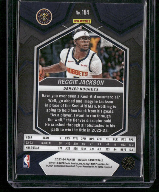 2023-24 Panini Mosaic #164 Reggie Jackson