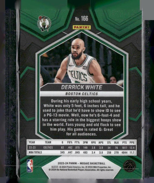2023-24 Panini Mosaic #166 Derrick White