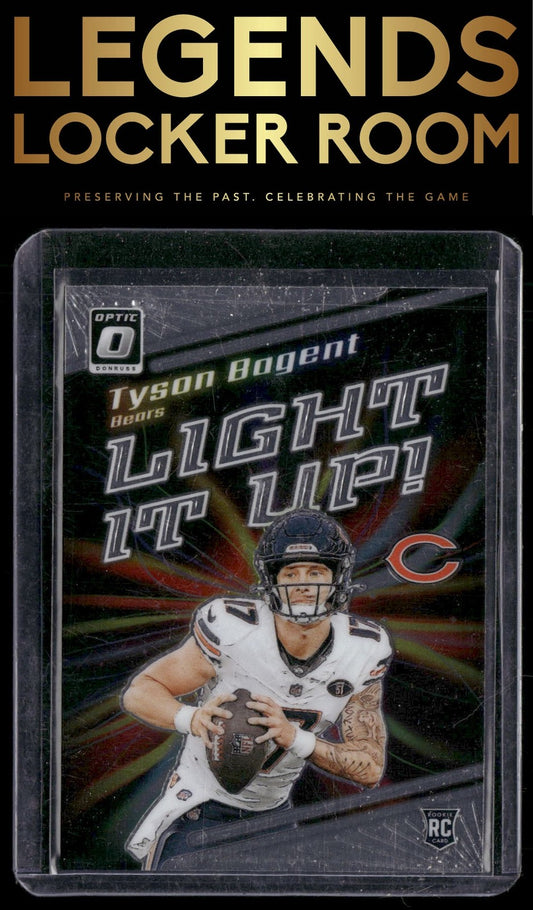 2023 Donruss Optic #LU-TB Tyson Bagent Light It Up!