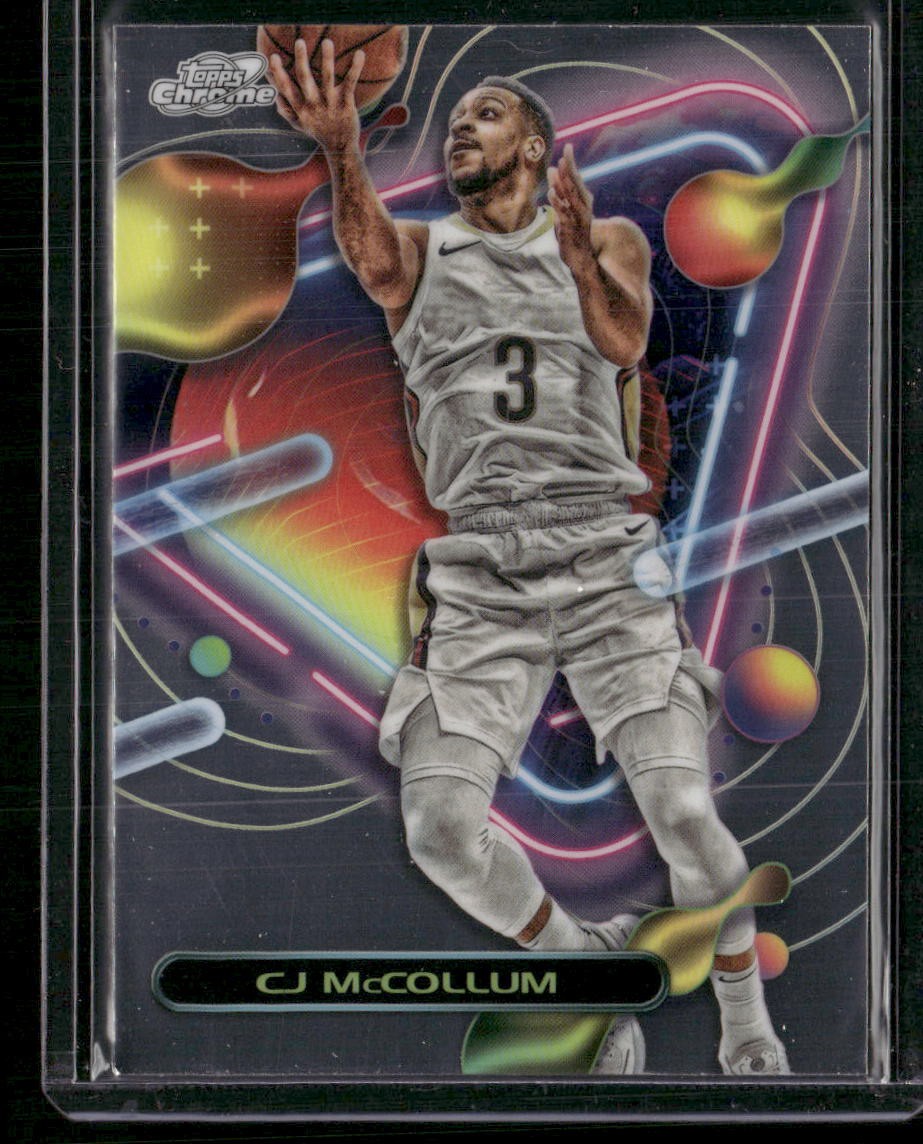 2023-24 Topps Chrome Cosmic #79 CJ McCollum