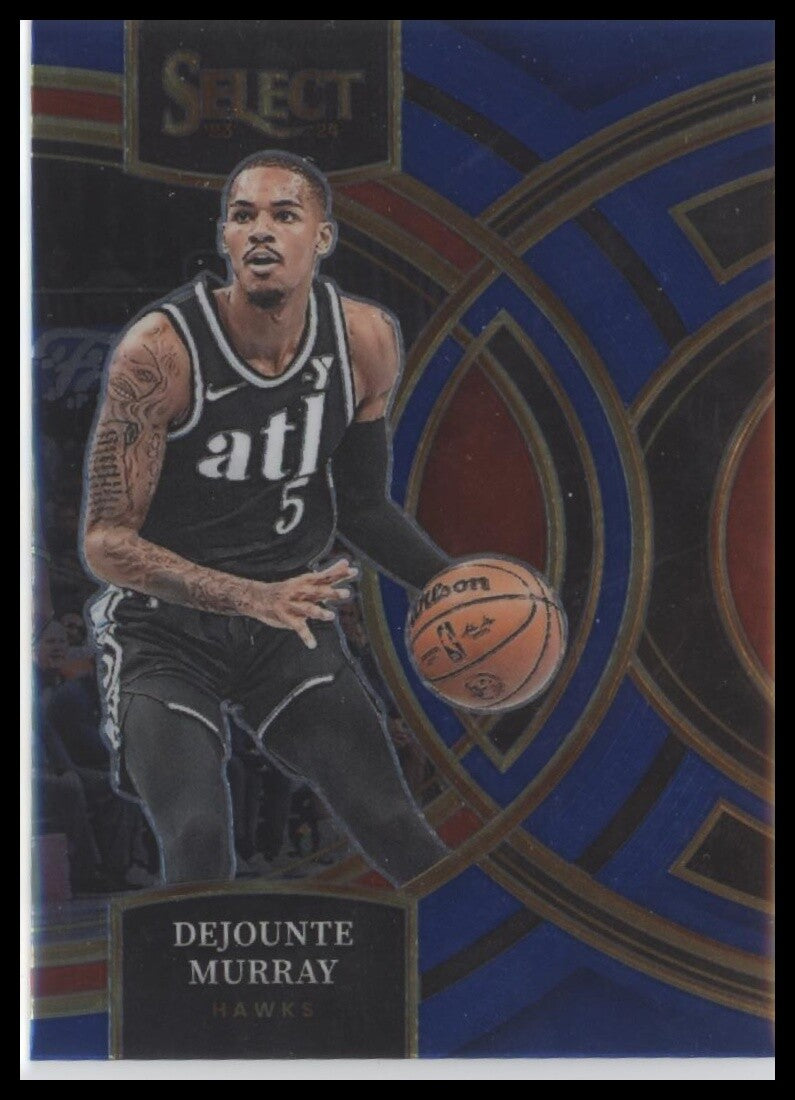 2023-24 Panini Select #174 Dejounte Murray Blue (Retail Base)