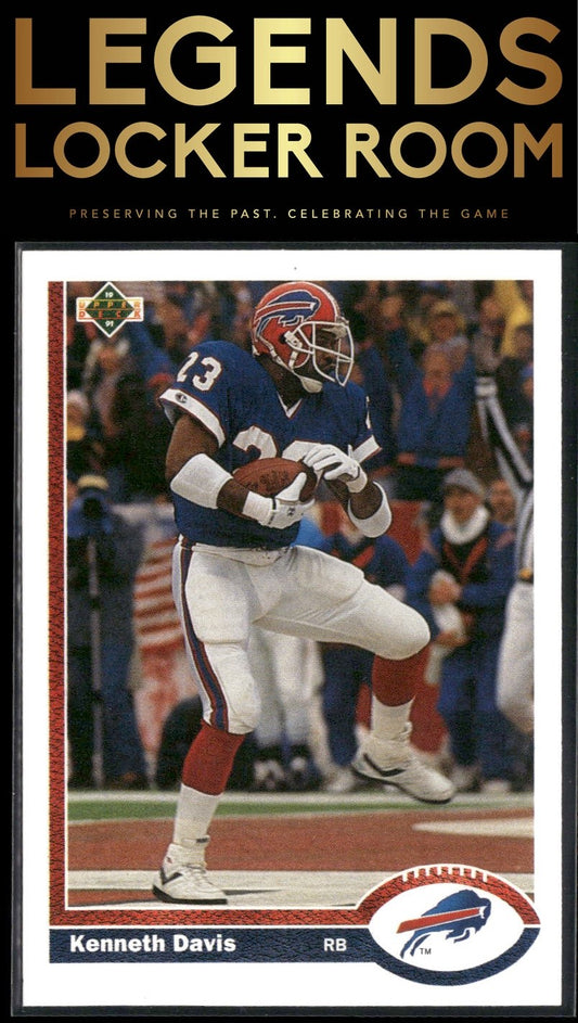 1991 Upper Deck #192 Kenneth Davis