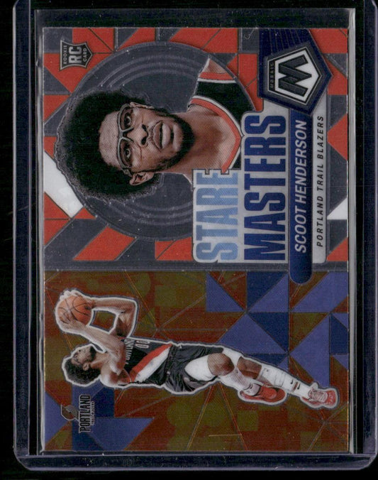 2023-24 Panini Mosaic #12 Scoot Henderson Stare Masters