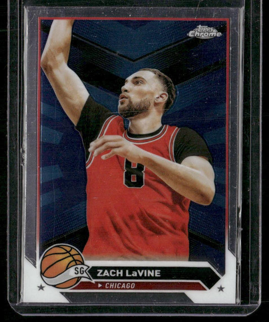 2023-24 Topps Chrome #55 Zach LaVine