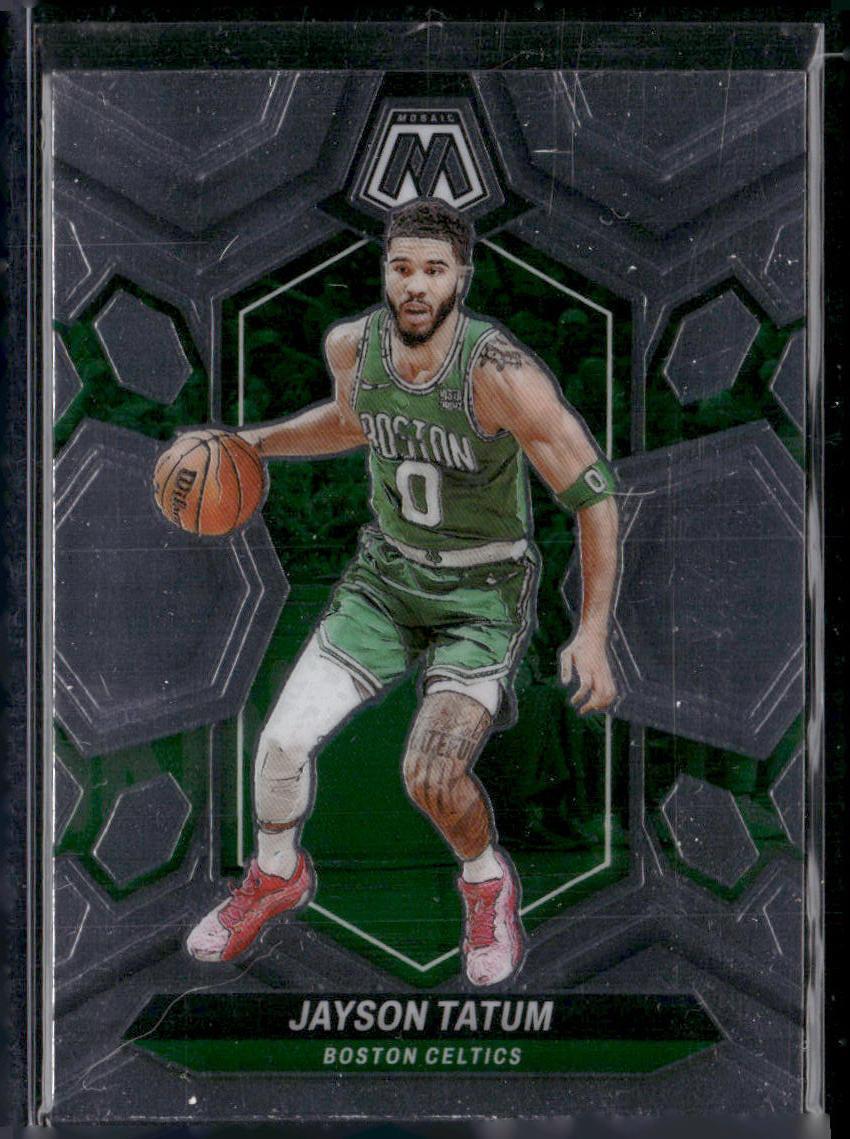 2023-24 Panini Mosaic #147 Jayson Tatum