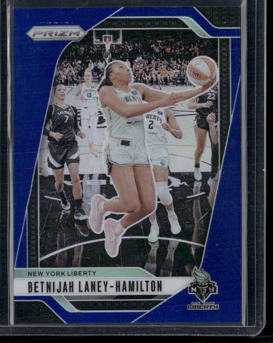 2024 Panini Prizm WNBA #5 Betnijah Laney-Hamilton Blue Prizms #/199
