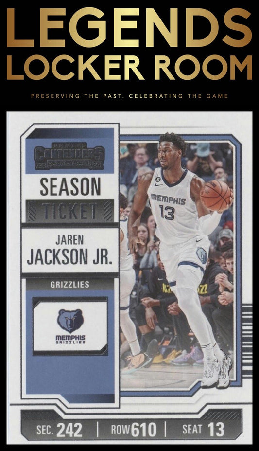 2023-24 Panini Contenders #93 Jaren Jackson Jr. Season Ticket Retail