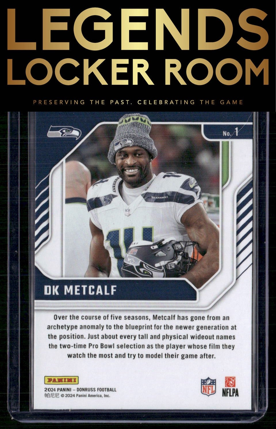 2024 Donruss #1 DK Metcalf The Elite Series