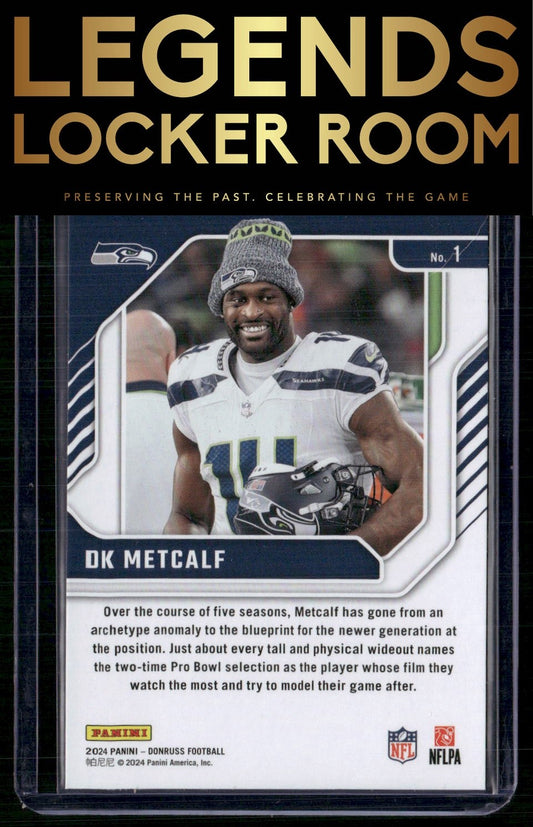 2024 Donruss #1 DK Metcalf The Elite Series