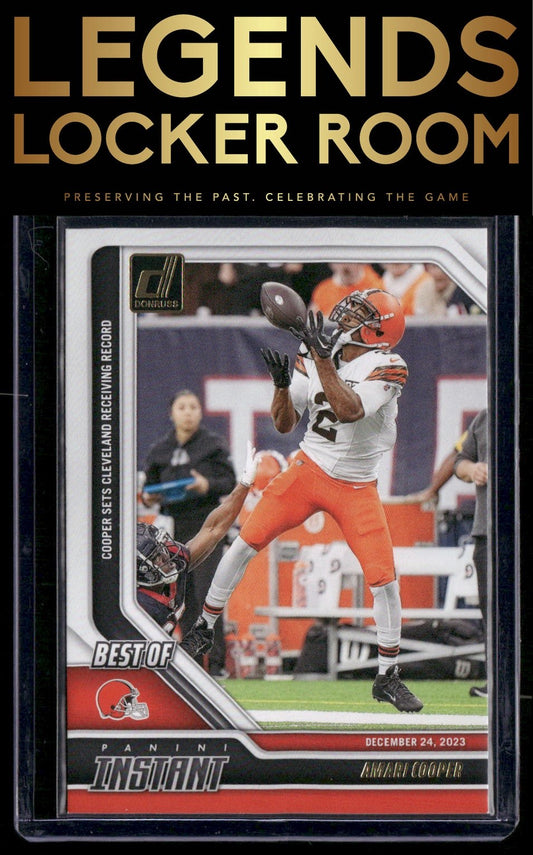 2024 Donruss #13 Amari Cooper Best of Panini Instant