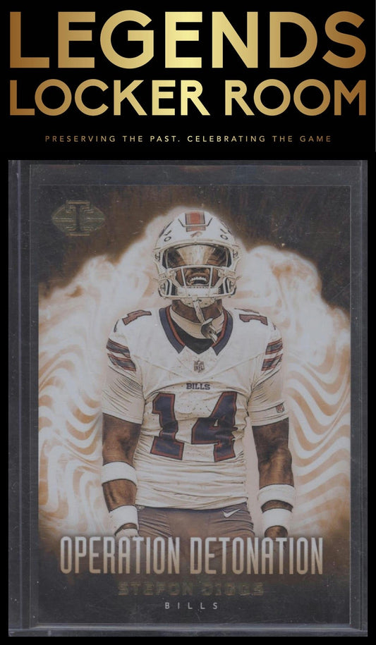2023 Panini Illusions #13 Stefon Diggs Operation Detonation