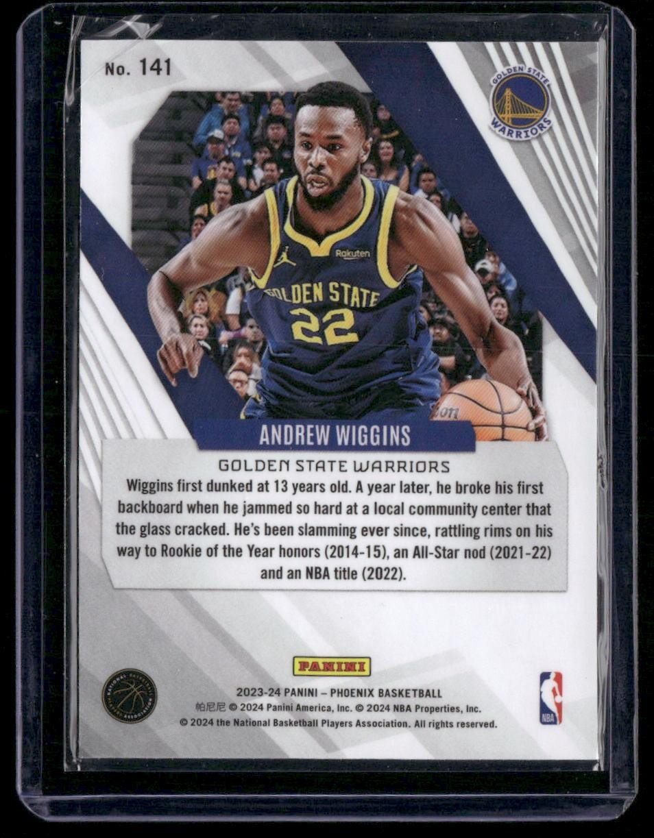 2023-24 Panini Phoenix #141 Andrew Wiggins Silver