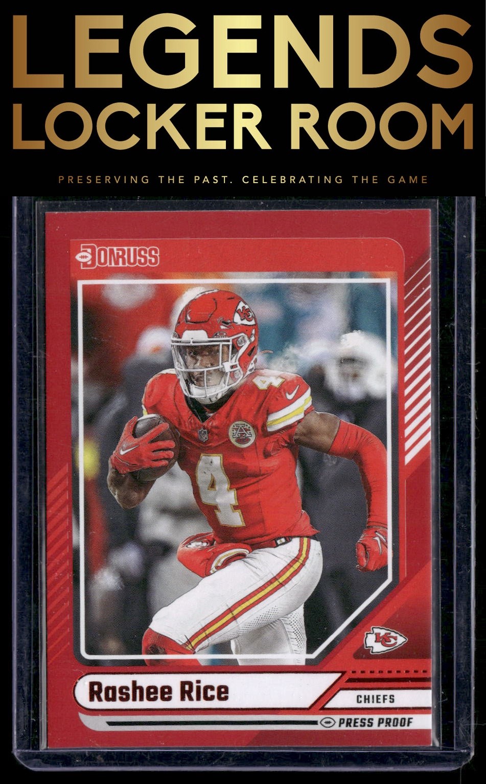 2024 Donruss #233 Rashee Rice Press Proof Red