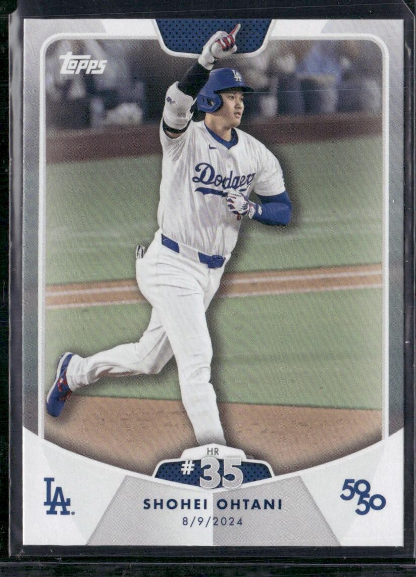 2024 Topps 50/50: Shohei Ohtani #35 Shohei Ohtani HR