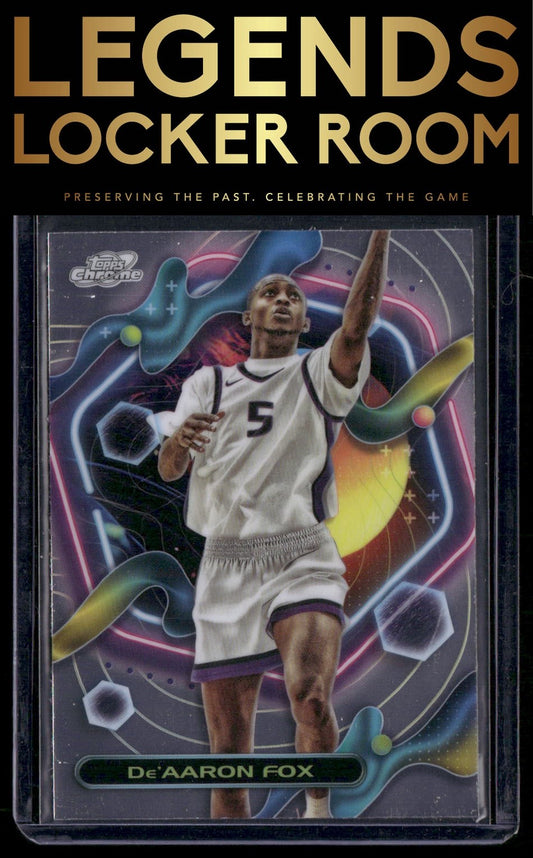 2023-24 Topps Chrome Cosmic #107 De'Aaron Fox