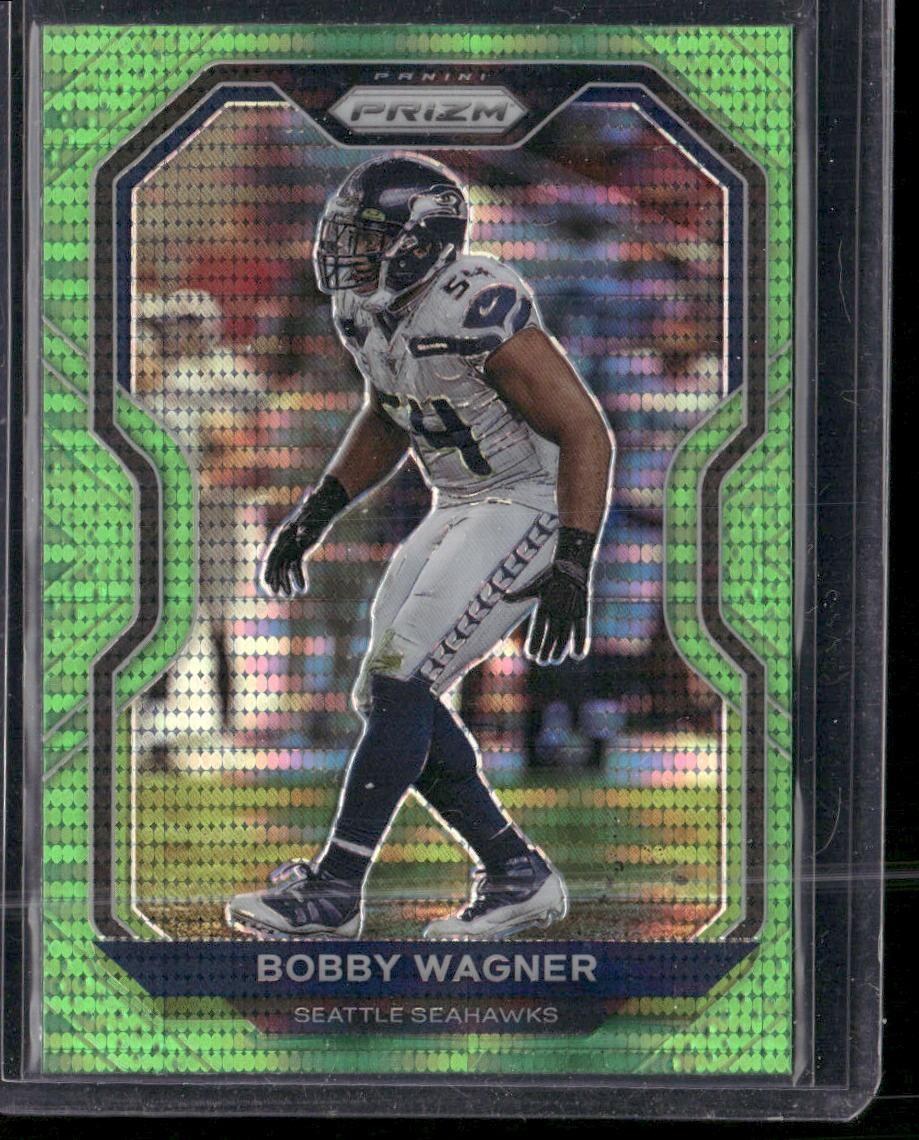 2020 Panini Prizm #296 Bobby Wagner Neon Green Pulsar