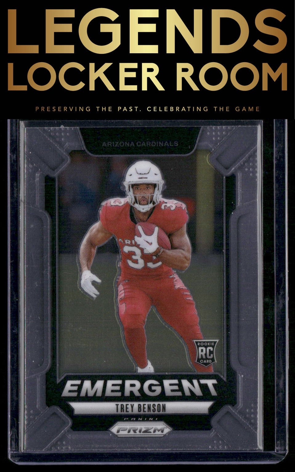 2024 Panini Prizm #17 Trey Benson Emergent