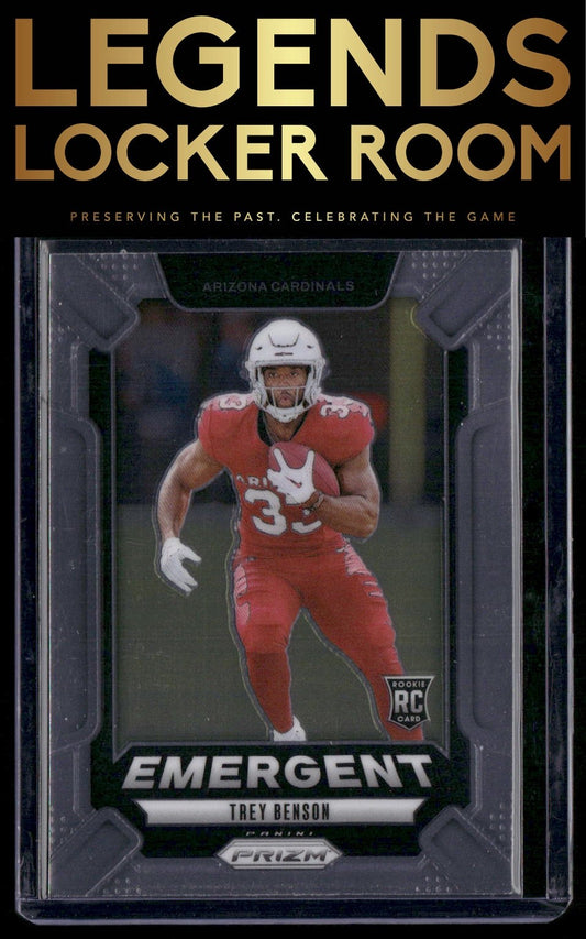 2024 Panini Prizm #17 Trey Benson Emergent