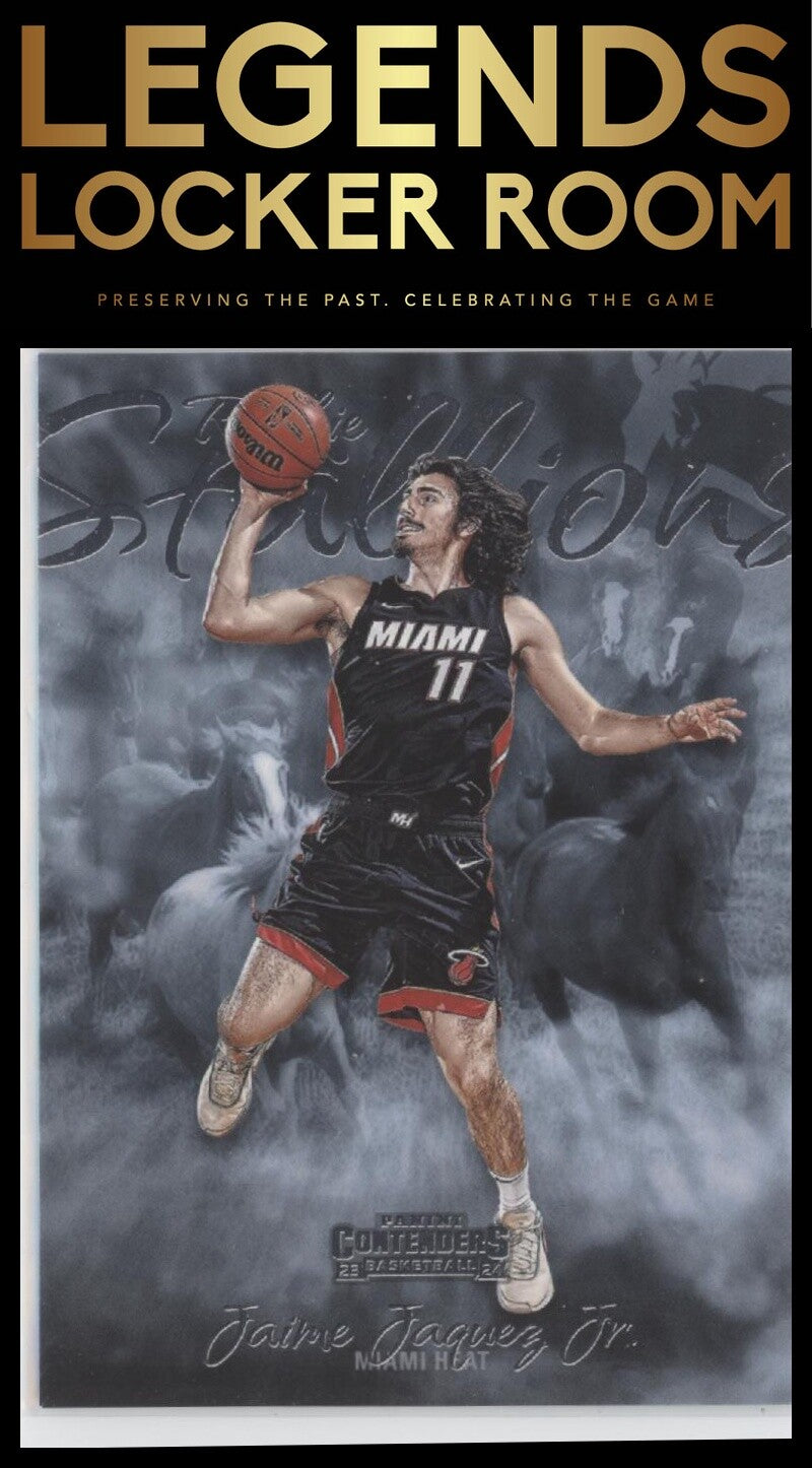 2023-24 Panini Contenders #2 Jaime Jaquez Jr. Rookie Stallions