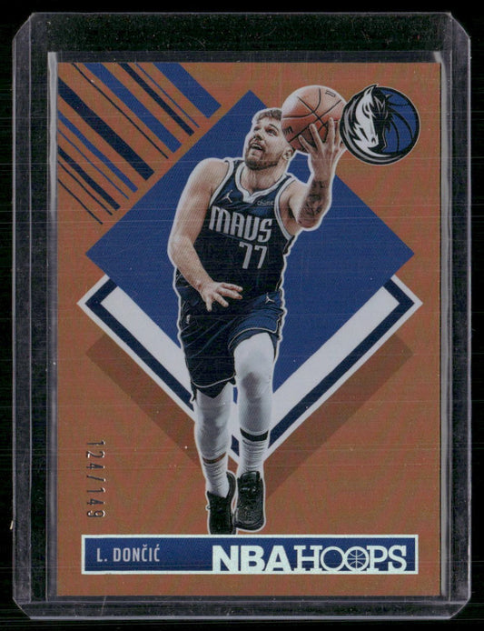 2024-25 Hoops #281 Luka Doncic Orange #/149