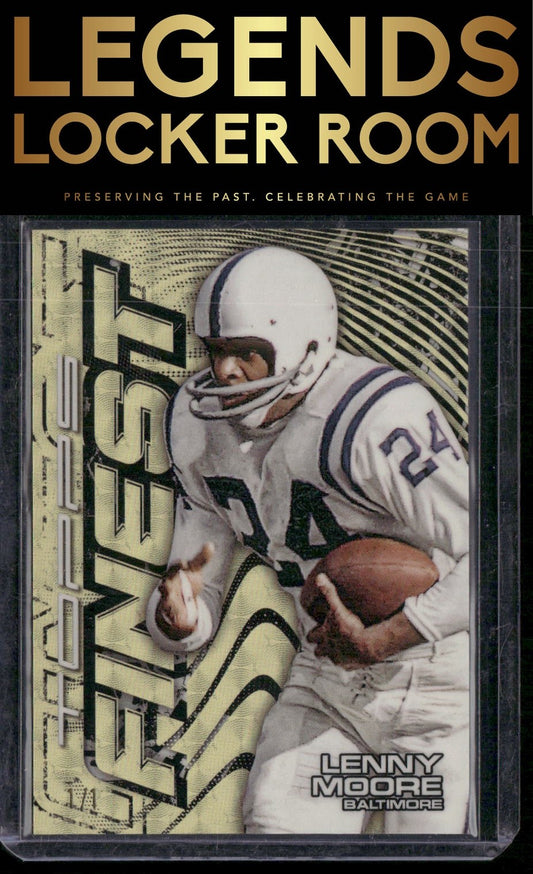 2024 Finest #4 Lenny Moore SuperFractor #/1