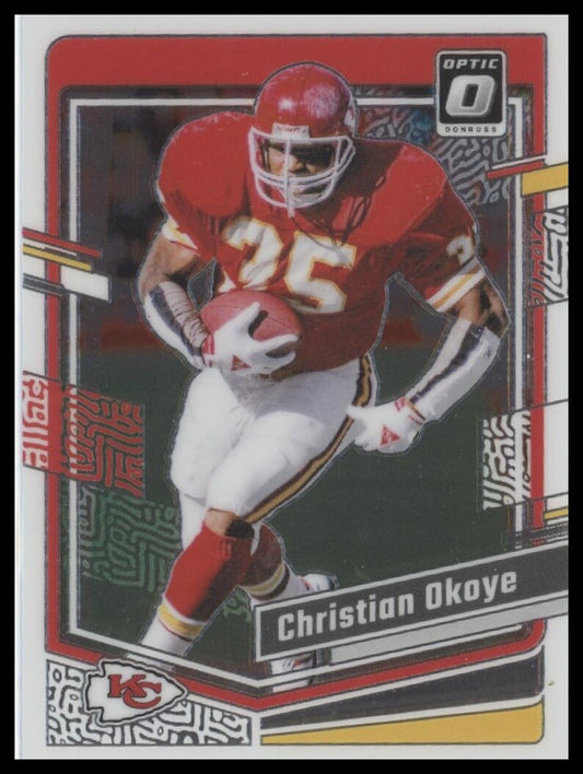 2023 Donruss Optic #89 Christian Okoye