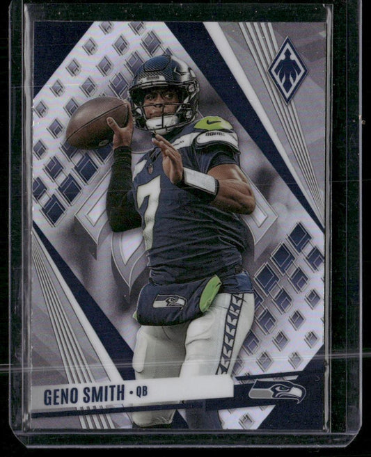 2023 Panini Phoenix #7b Geno Smith Silver Parallel