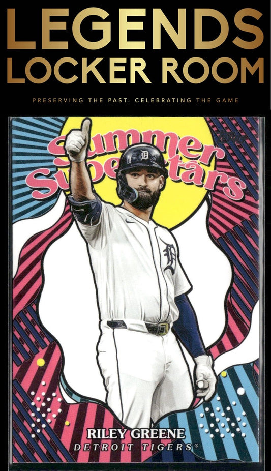 2025 Topps #SS-14 Riley Greene Summer Superstars