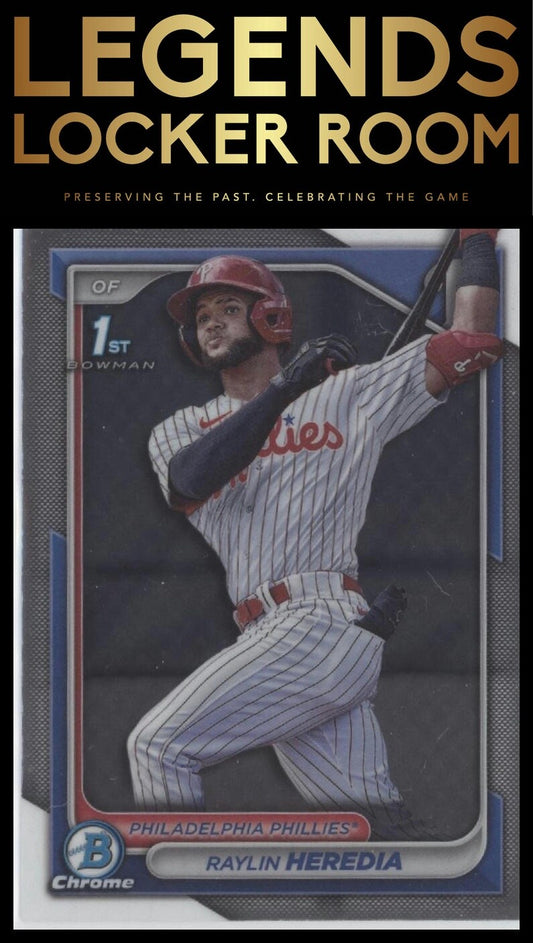 2024 Bowman #BCP-146 Raylin Heredia Chrome Prospects