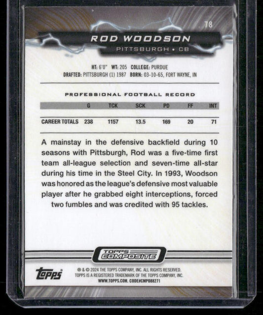 2023 Topps Composite #78 Rod Woodson