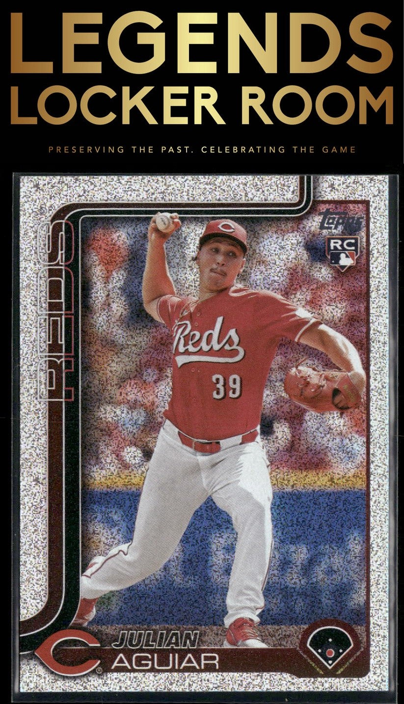 2025 Topps #566 Julian Aguiar Sandglitter