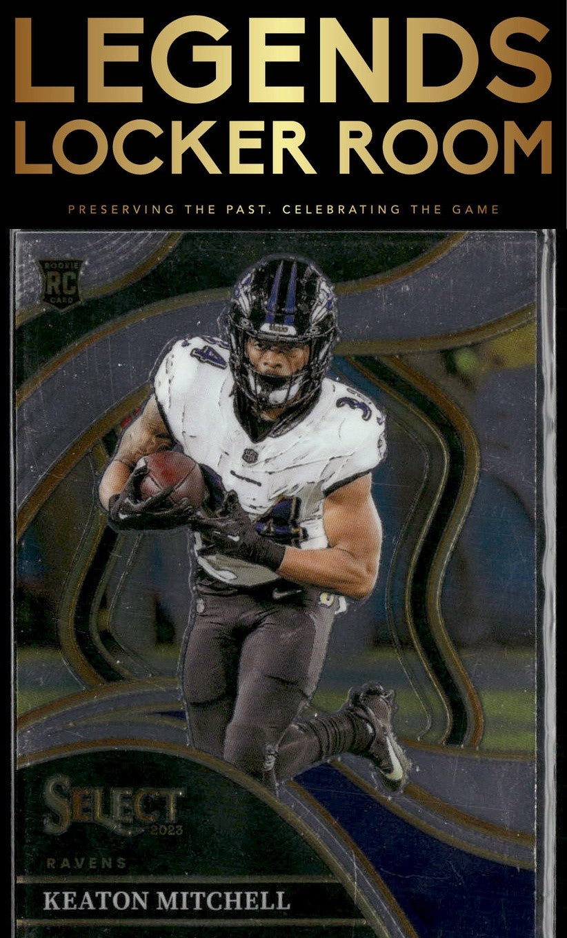 2023 Panini Select #246 Keaton Mitchell