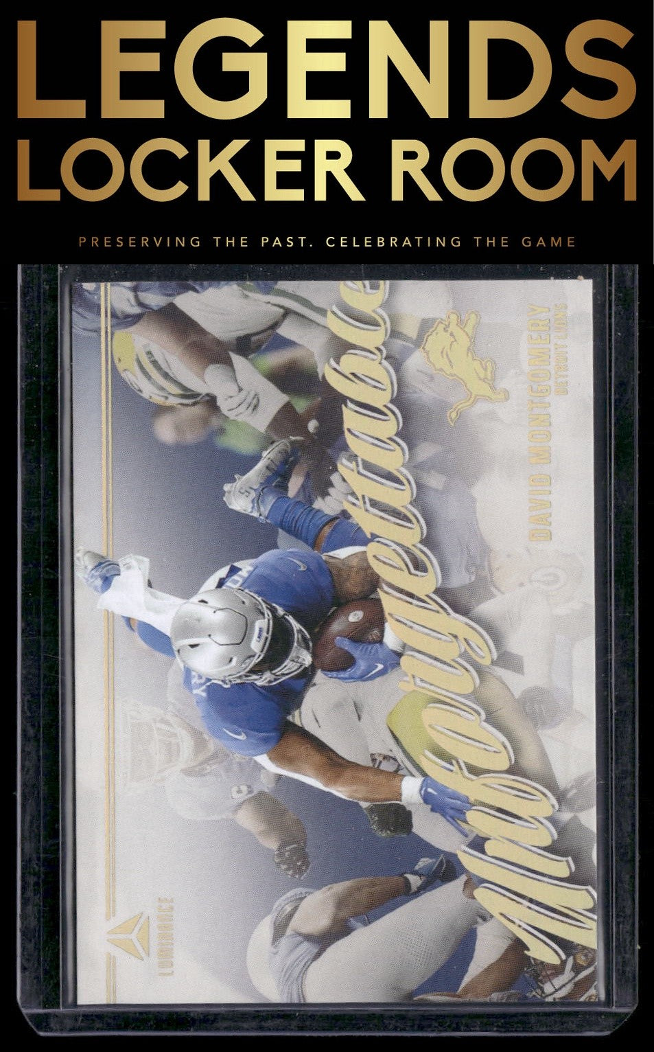 2024 Panini Luminance #UNF-DMY David Montgomery Unforgettable