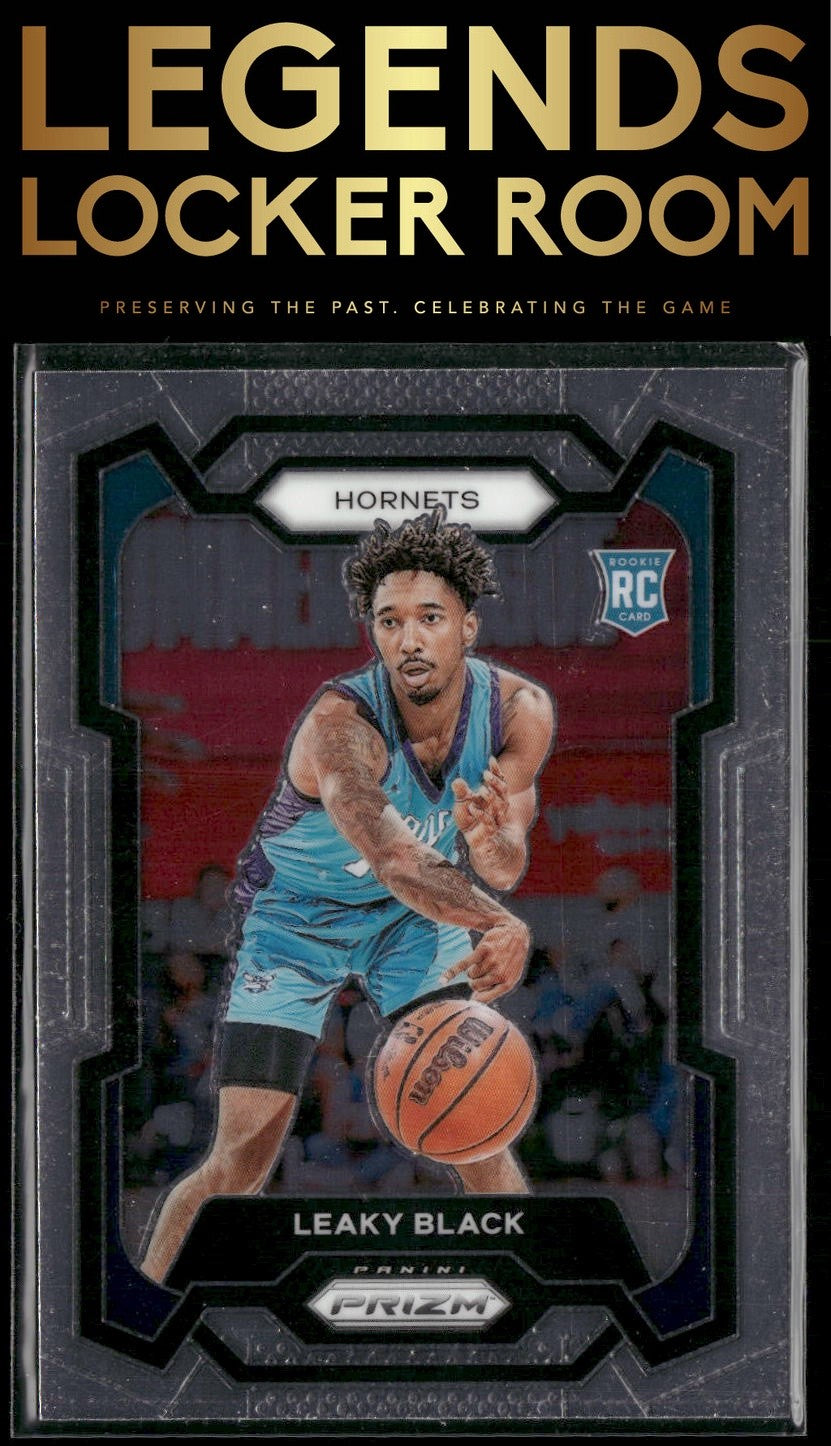 2023-24 Panini Prizm #284 Leaky Black