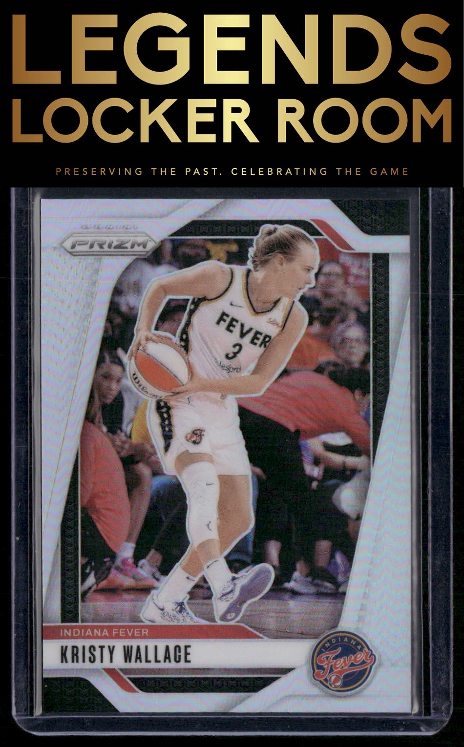 2024 Panini Prizm WNBA #133 Kristy Wallace Silver Prizms