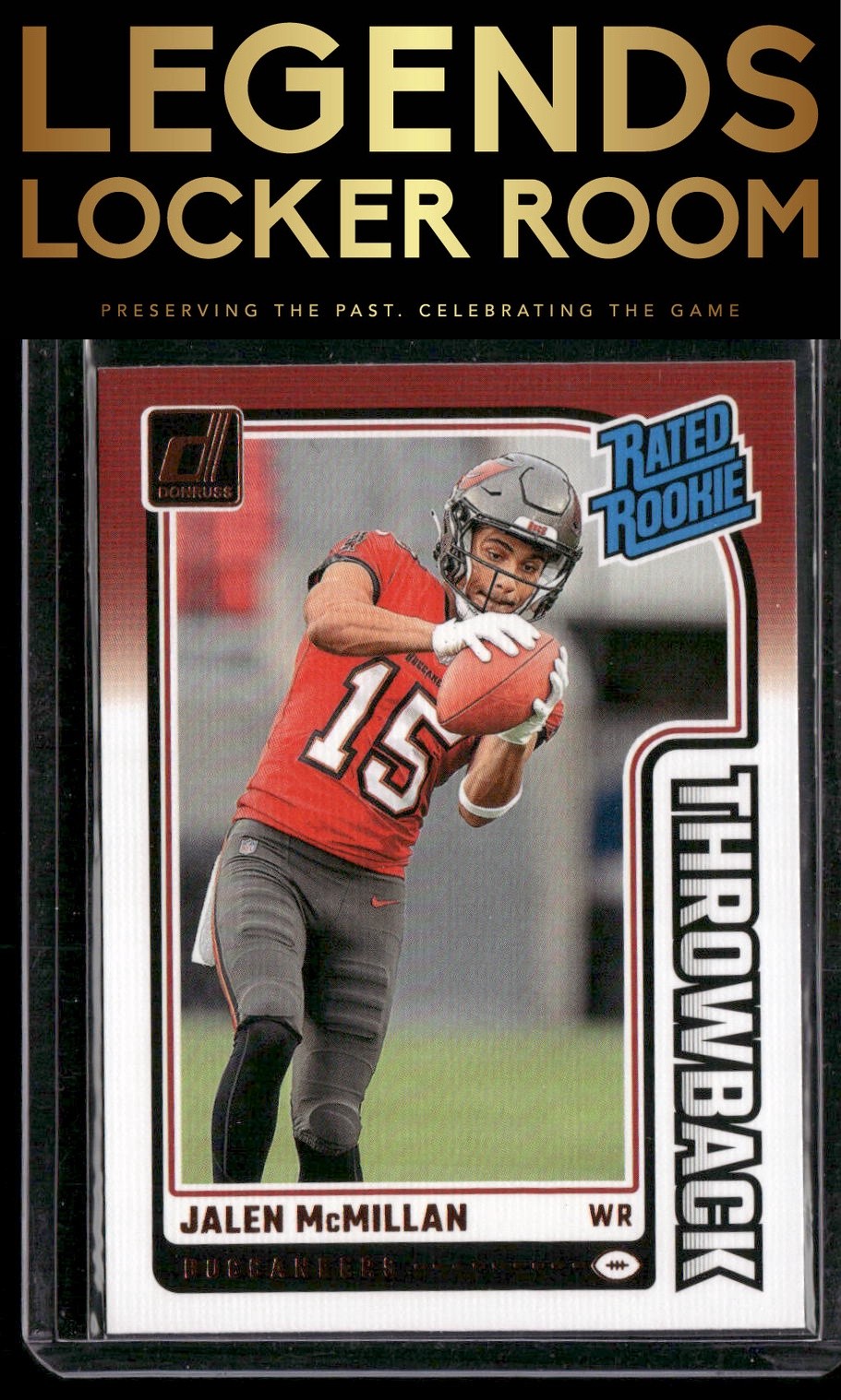 2024 Donruss #5 Jalen McMillan Rated Rookies Throwback