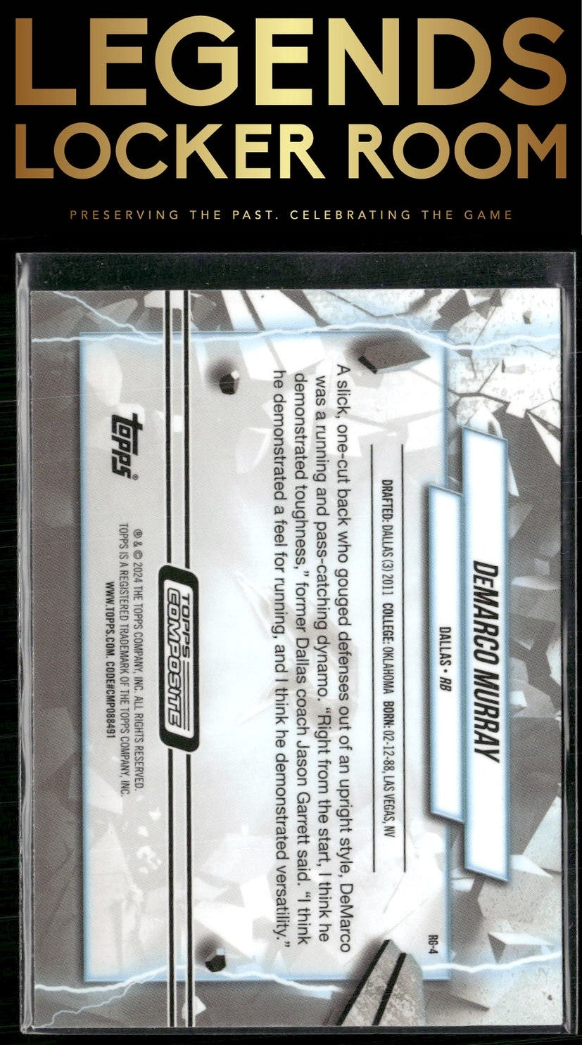 2023 Topps Composite #RG-4 DeMarco Murray Resurgence Grounded