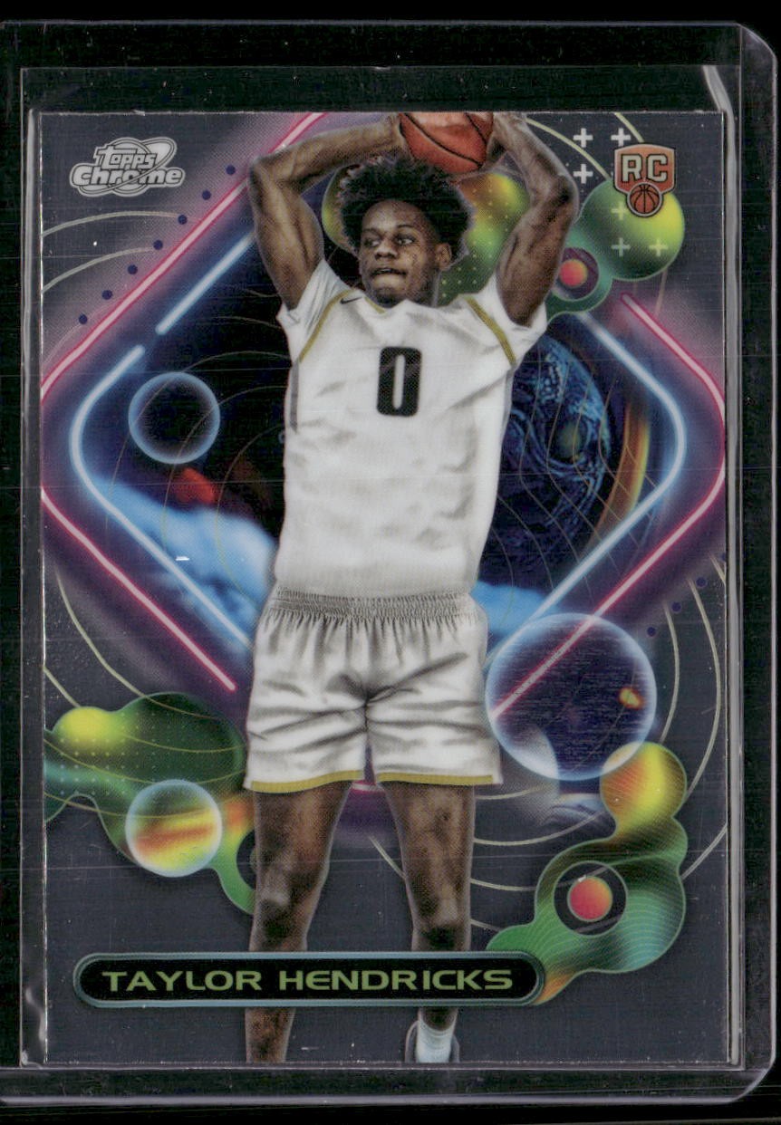 2023-24 Topps Chrome Cosmic #159 Taylor Hendricks