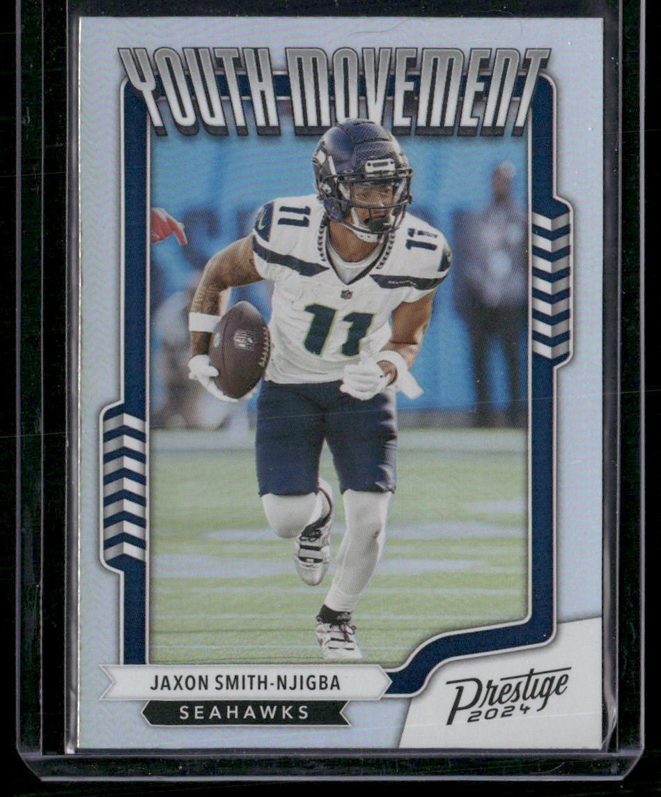 2024 Panini Prestige #YM-JSN Jaxon Smith-Njigba Youth Movement
