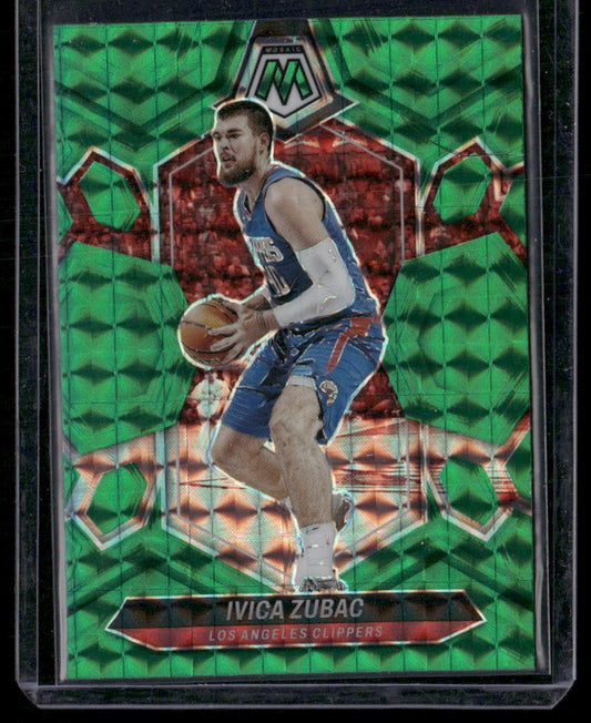 2023-24 Panini Mosaic #200 Ivica Zubac Green