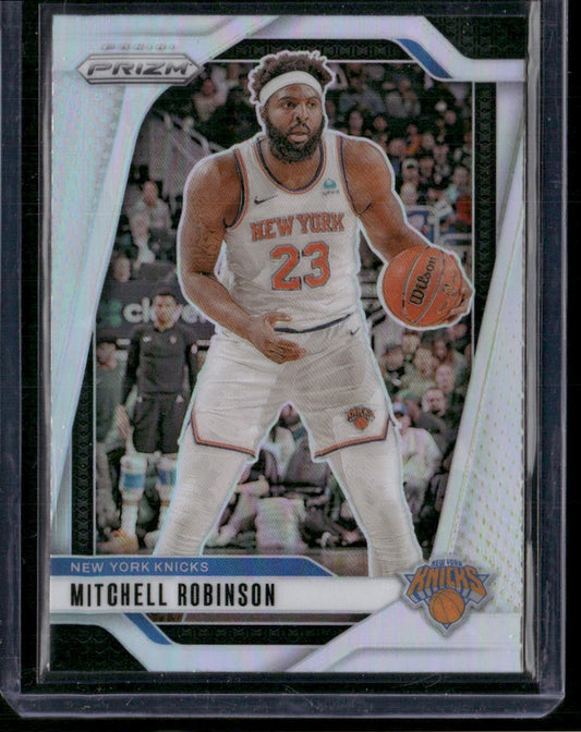 2024-25 Panini Prizm #156 Mitchell Robinson Prizms Silver