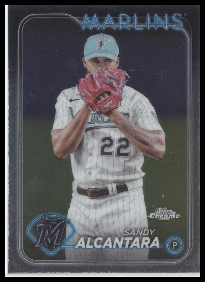 2024 Topps Chrome #138 Sandy Alcantara