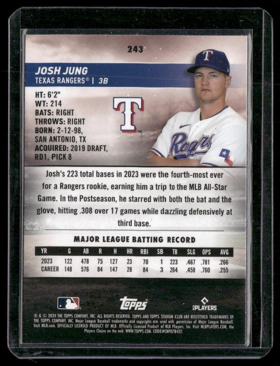 2024 Stadium Club #243 Josh Jung