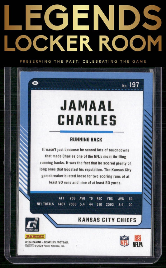 2024 Donruss #197 Jamaal Charles