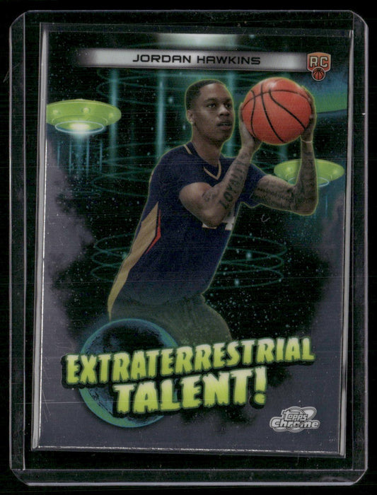 2023-24 Topps Chrome Cosmic #ET-21 Jordan Hawkins Extraterrestrial Talent
