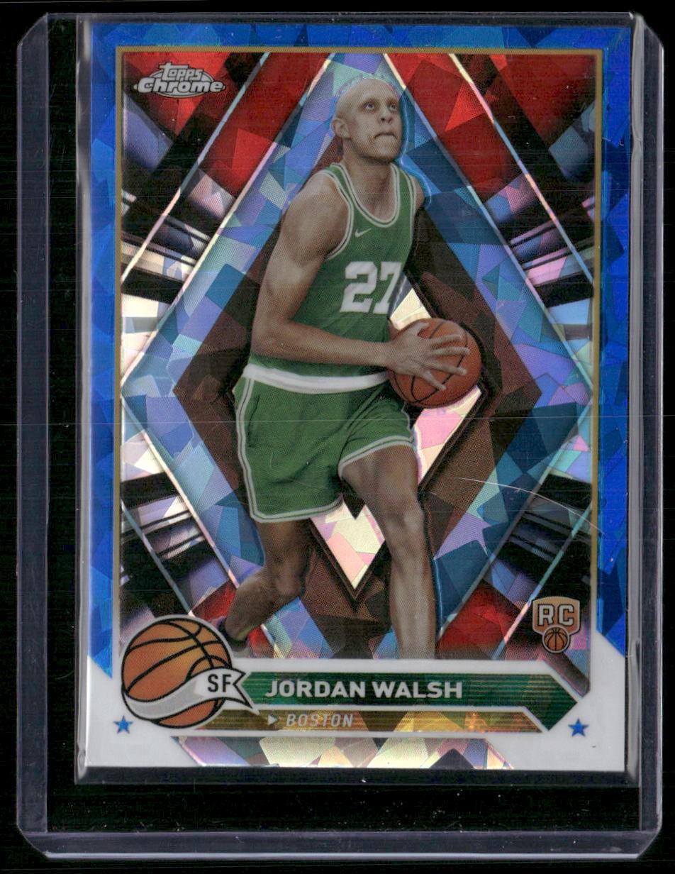 2023-24 Topps Chrome Sapphire #189 Jordan Walsh
