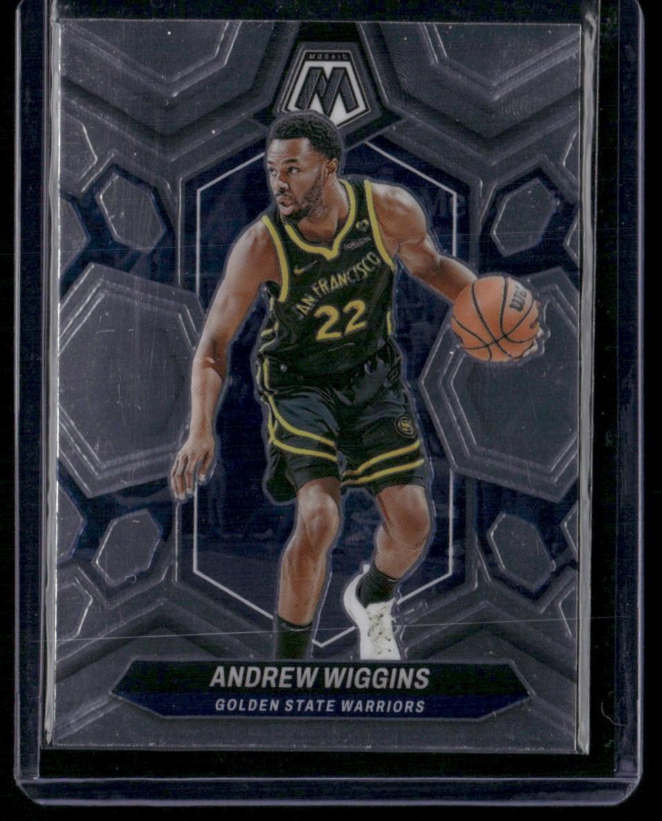 2023-24 Panini Mosaic #101 Andrew Wiggins