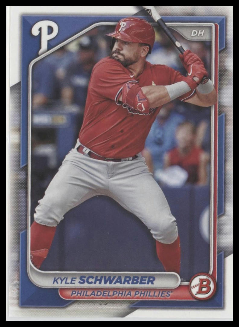 2024 Bowman #89 Kyle Schwarber