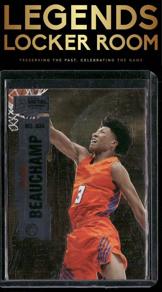 2022 SkyBox Metal Universe Champions #034 Marjon Beauchamp